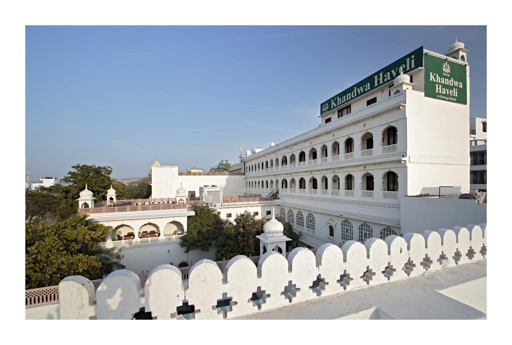 Heritage Khandwa Haveli Hotel Dzsaipur Kültér fotó