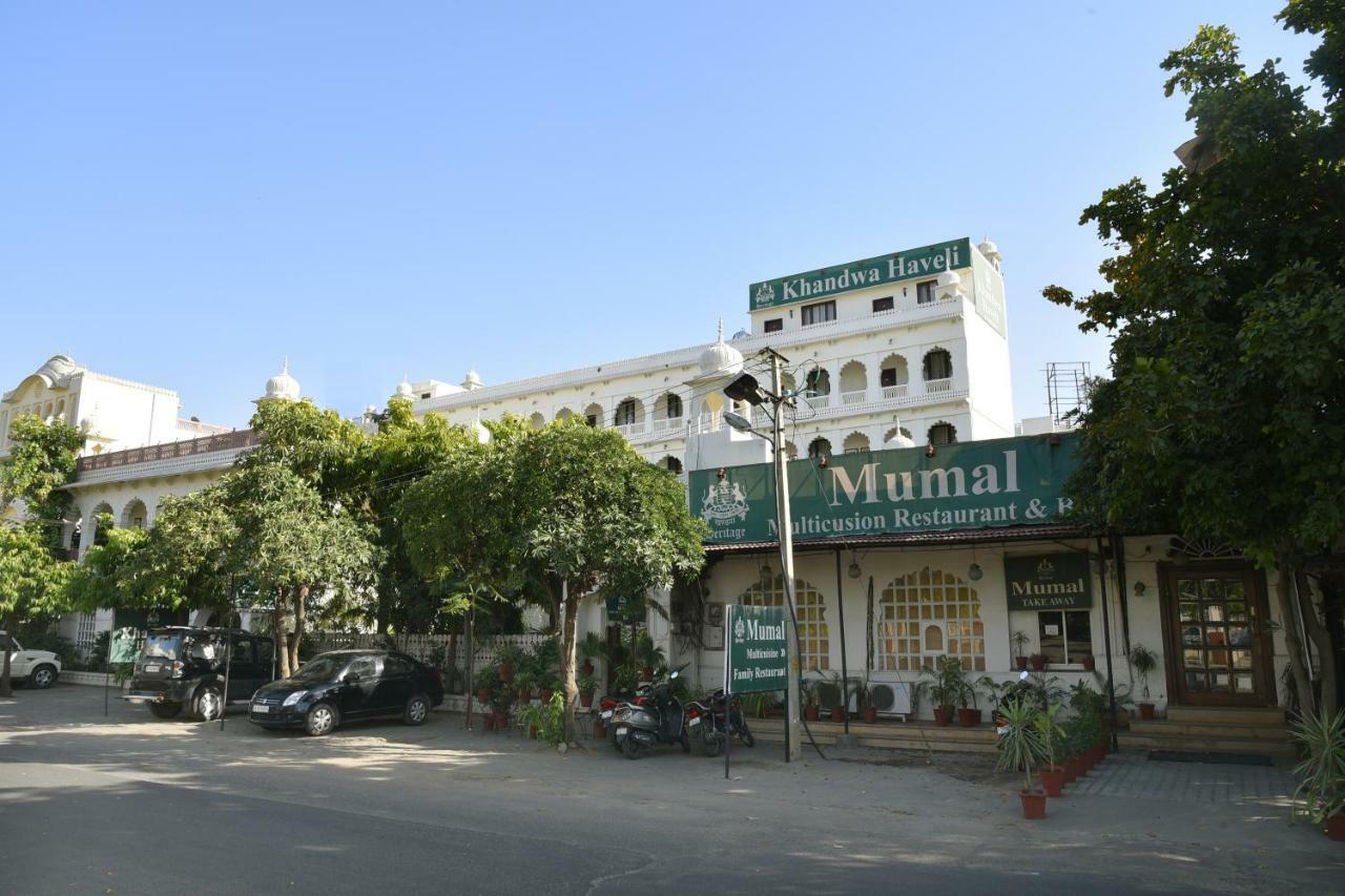 Heritage Khandwa Haveli Hotel Dzsaipur Kültér fotó